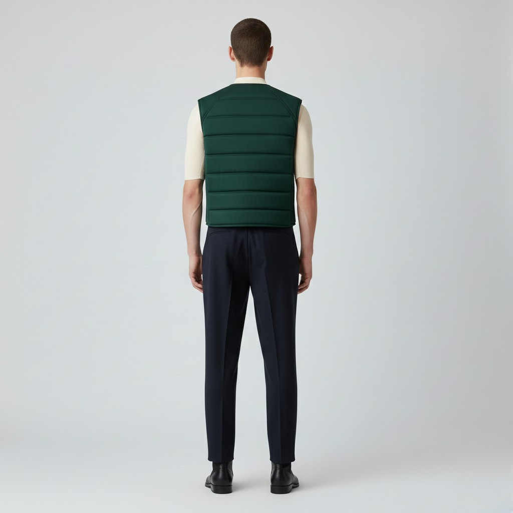 Gilet imbottito trapuntato