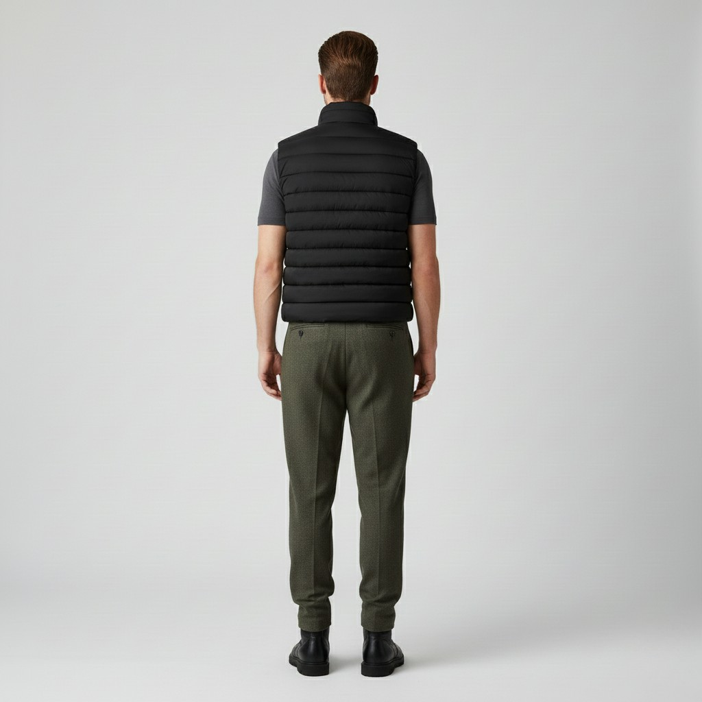 Gilet imbottito trapuntato