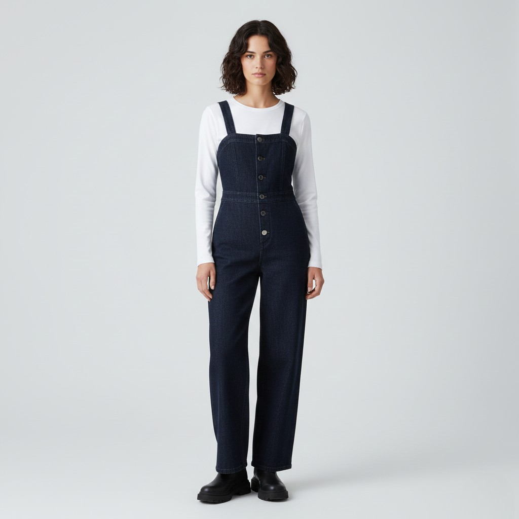 Tuta intera in denim