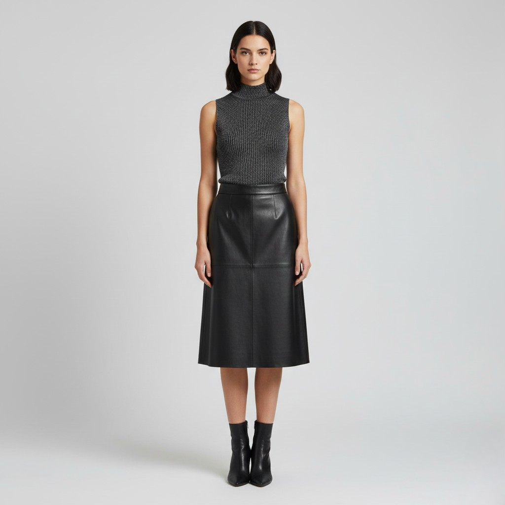 Maglia con collo alto