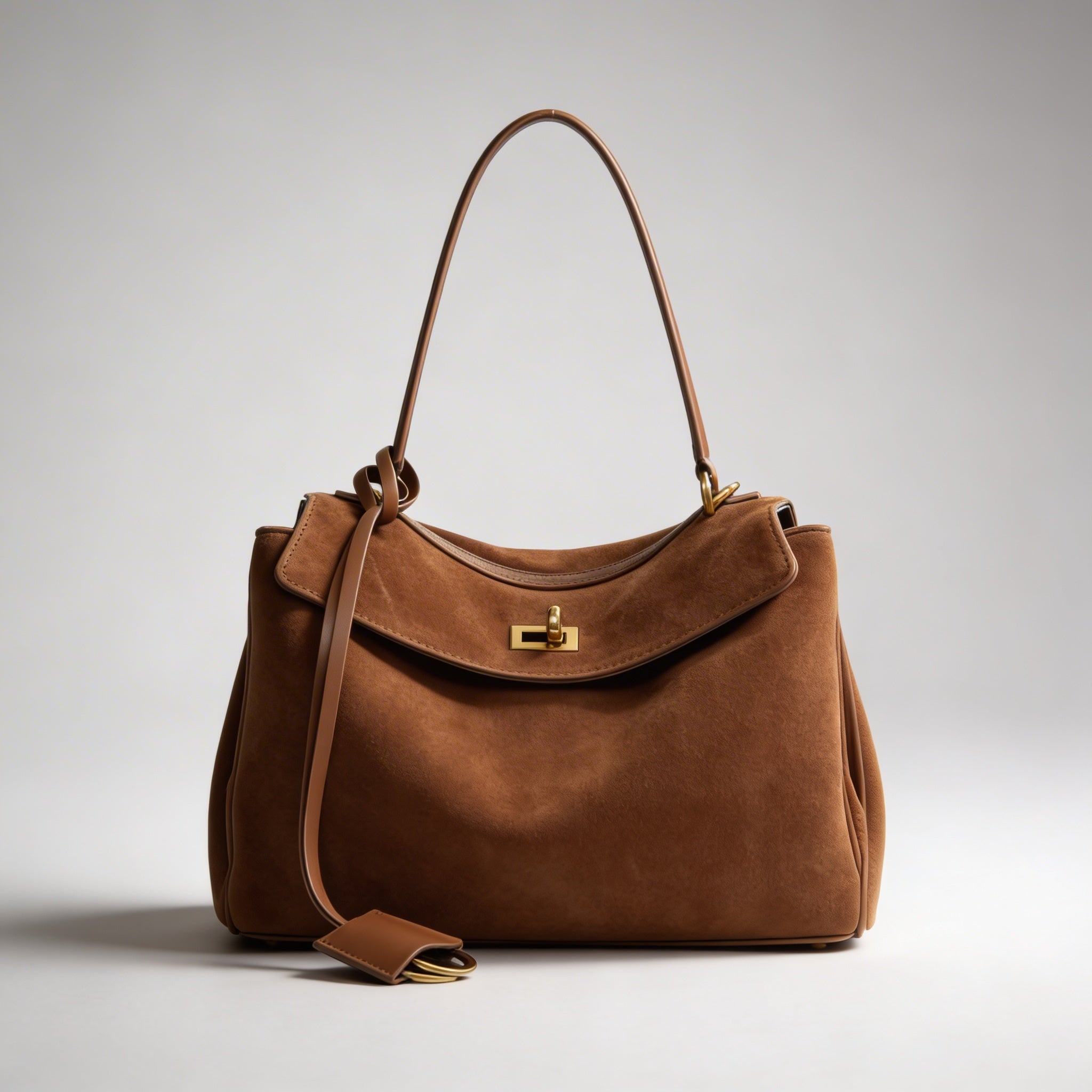 Jenny - Borsa tote in pelle scamosciata