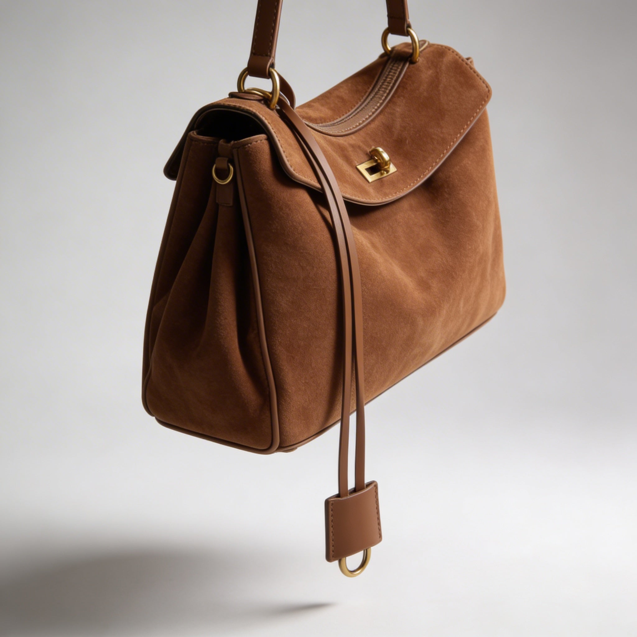 Jenny - Borsa tote in pelle scamosciata