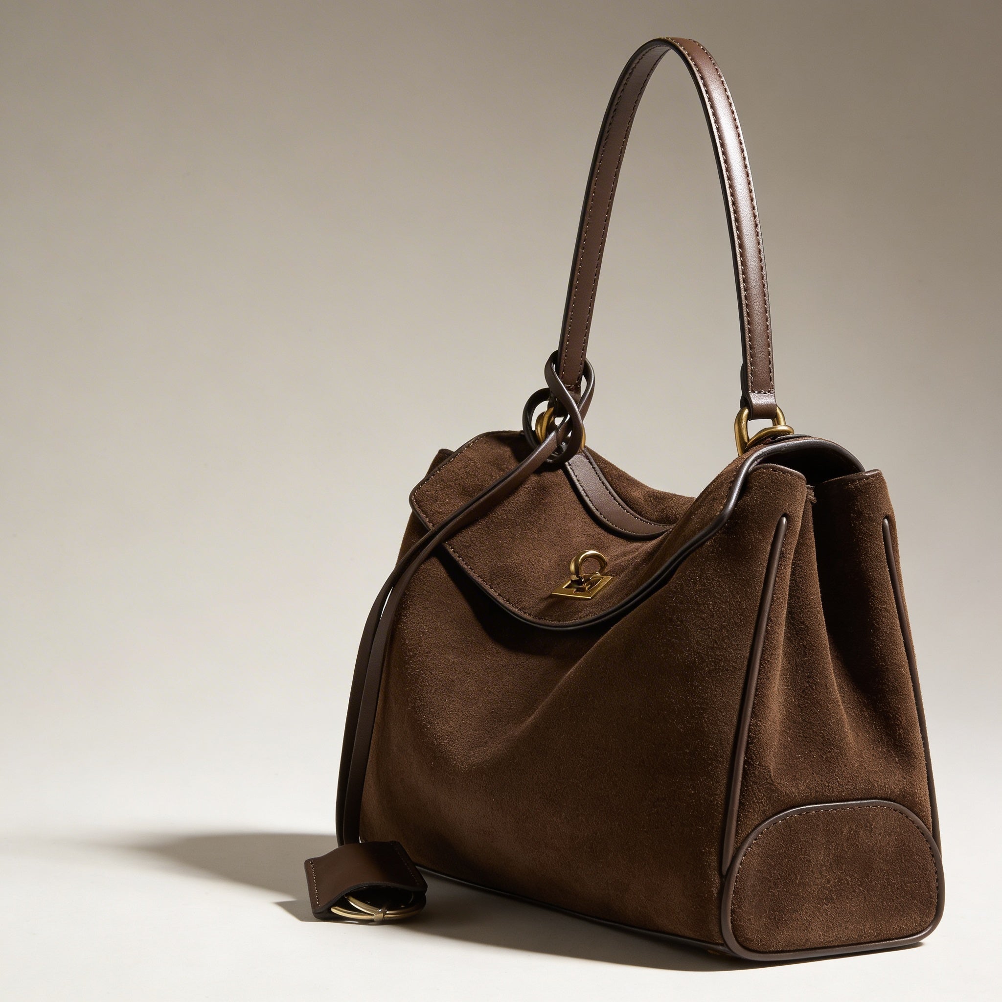 Jenny - Borsa tote in pelle scamosciata