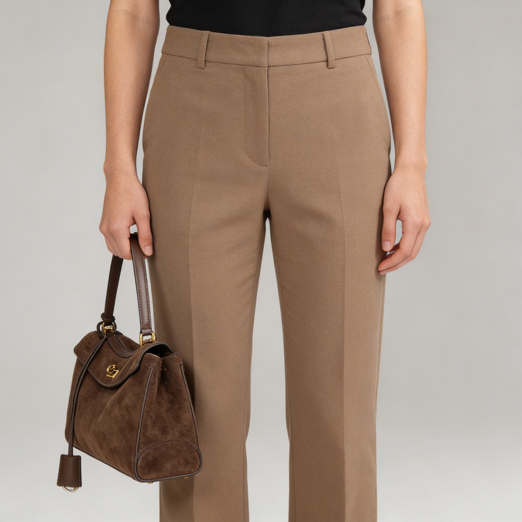 Jenny - Borsa tote in pelle scamosciata