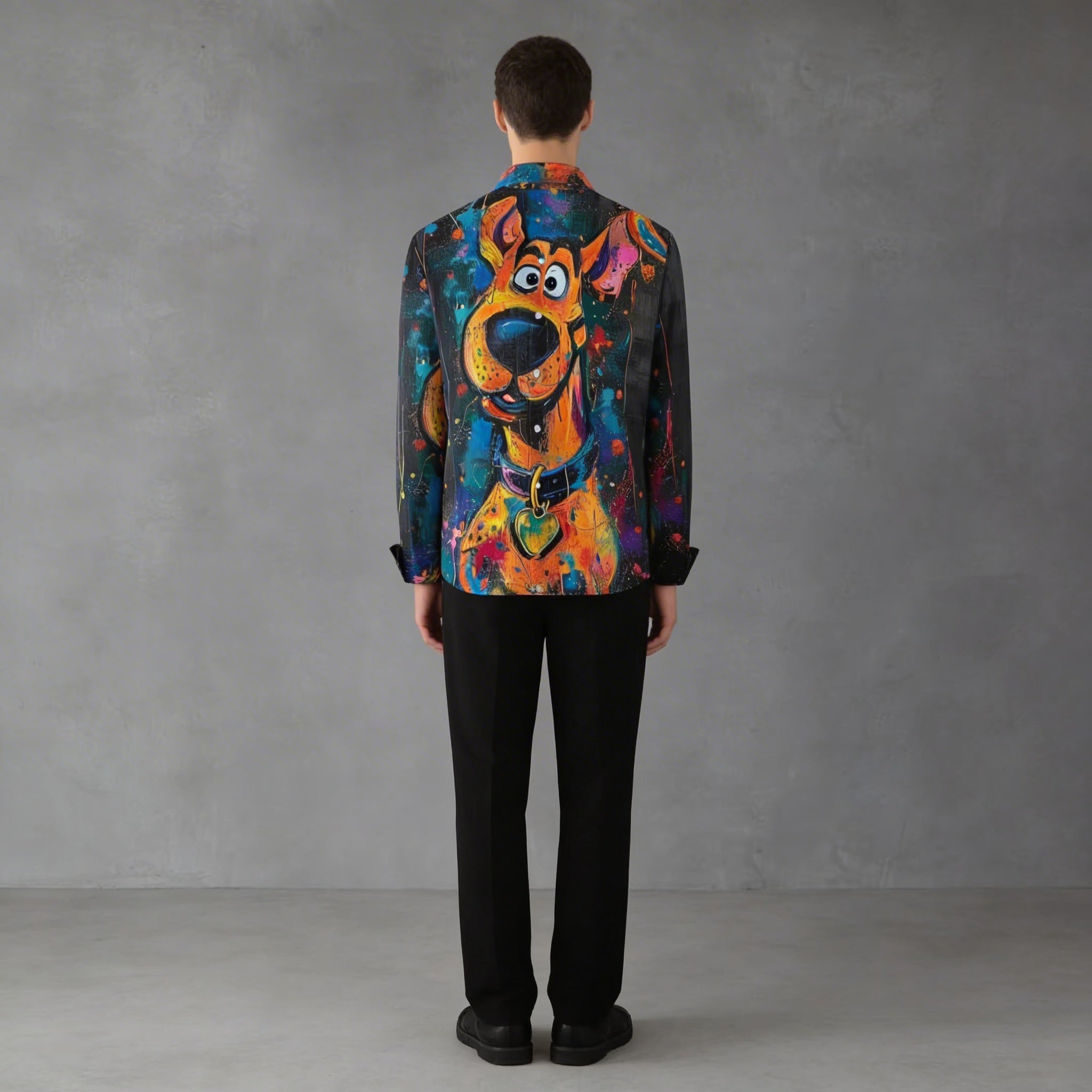 Alesandro - Camicia da uomo in lino a maniche lunghe