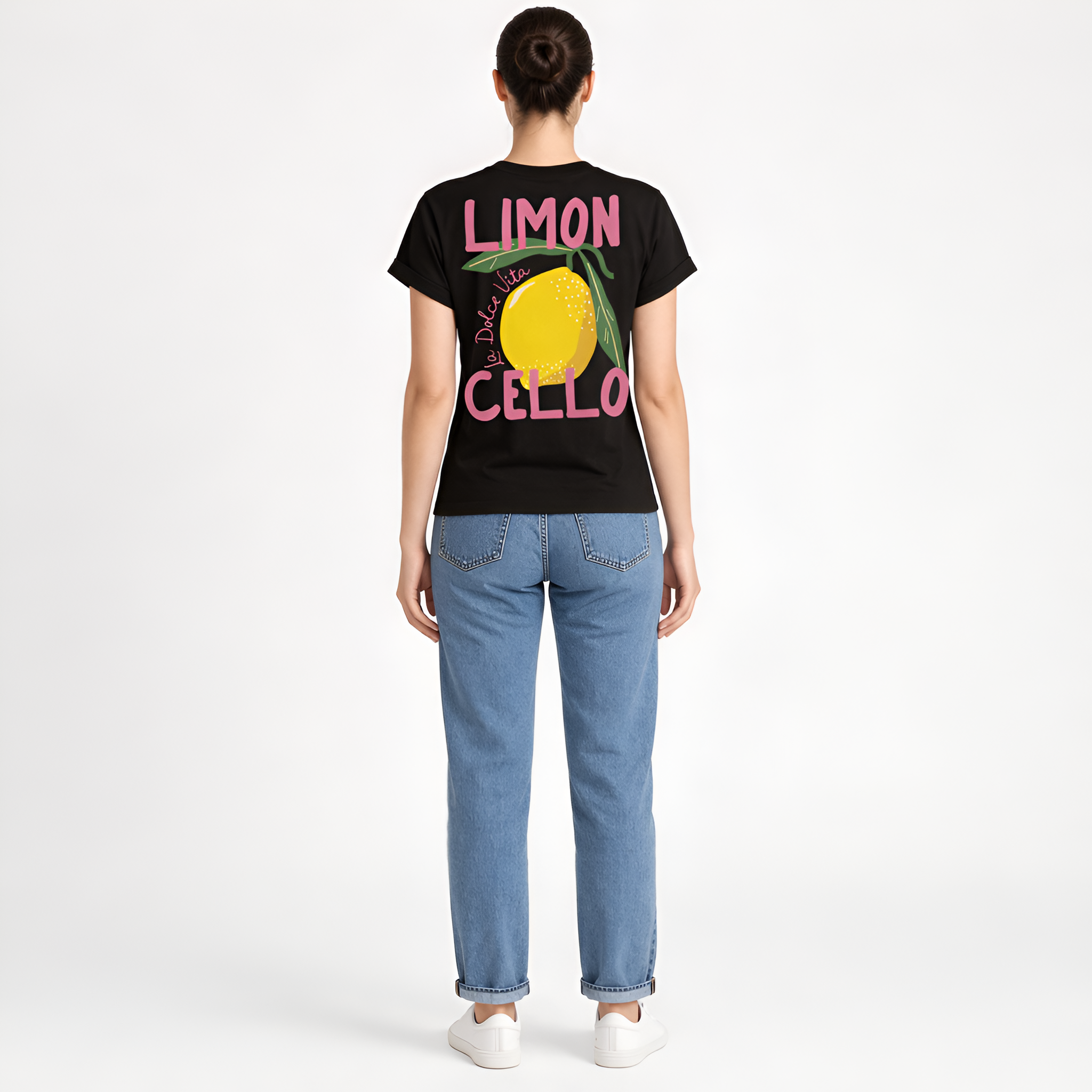 Alba - Maglietta con stampa a limoni