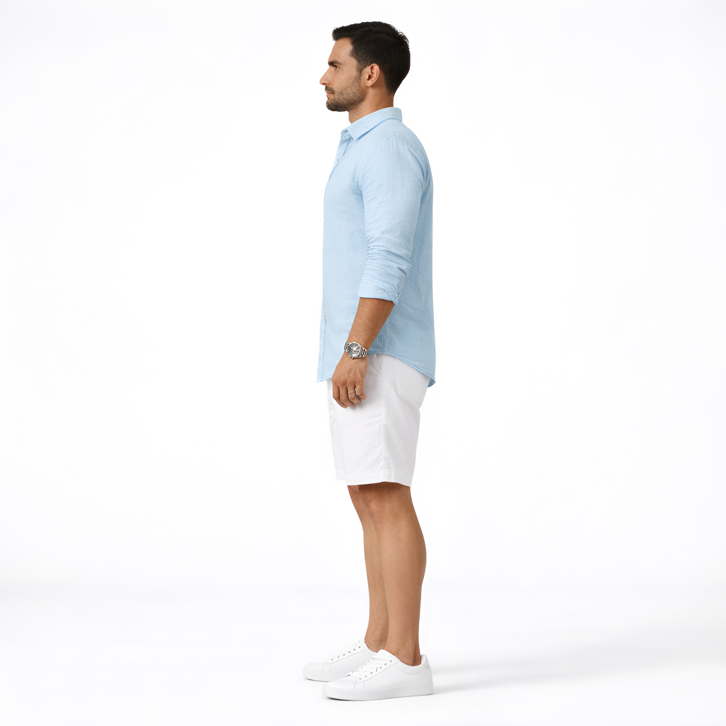 Enzo - Camicia business casual a maniche lunghe