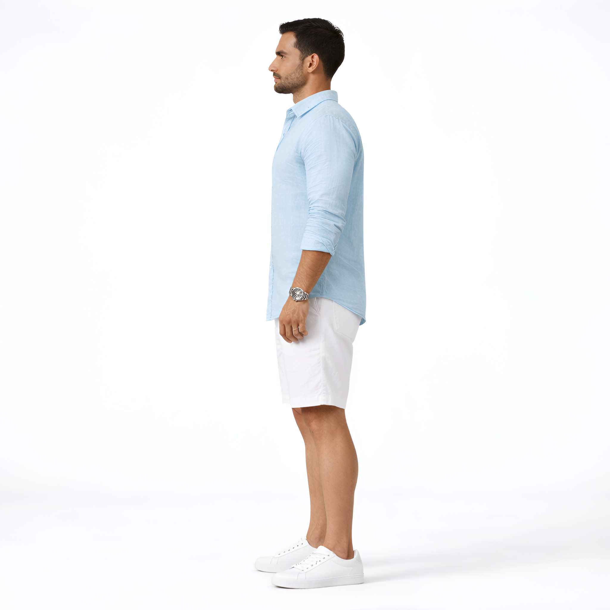 Enzo - Camicia business casual a maniche lunghe