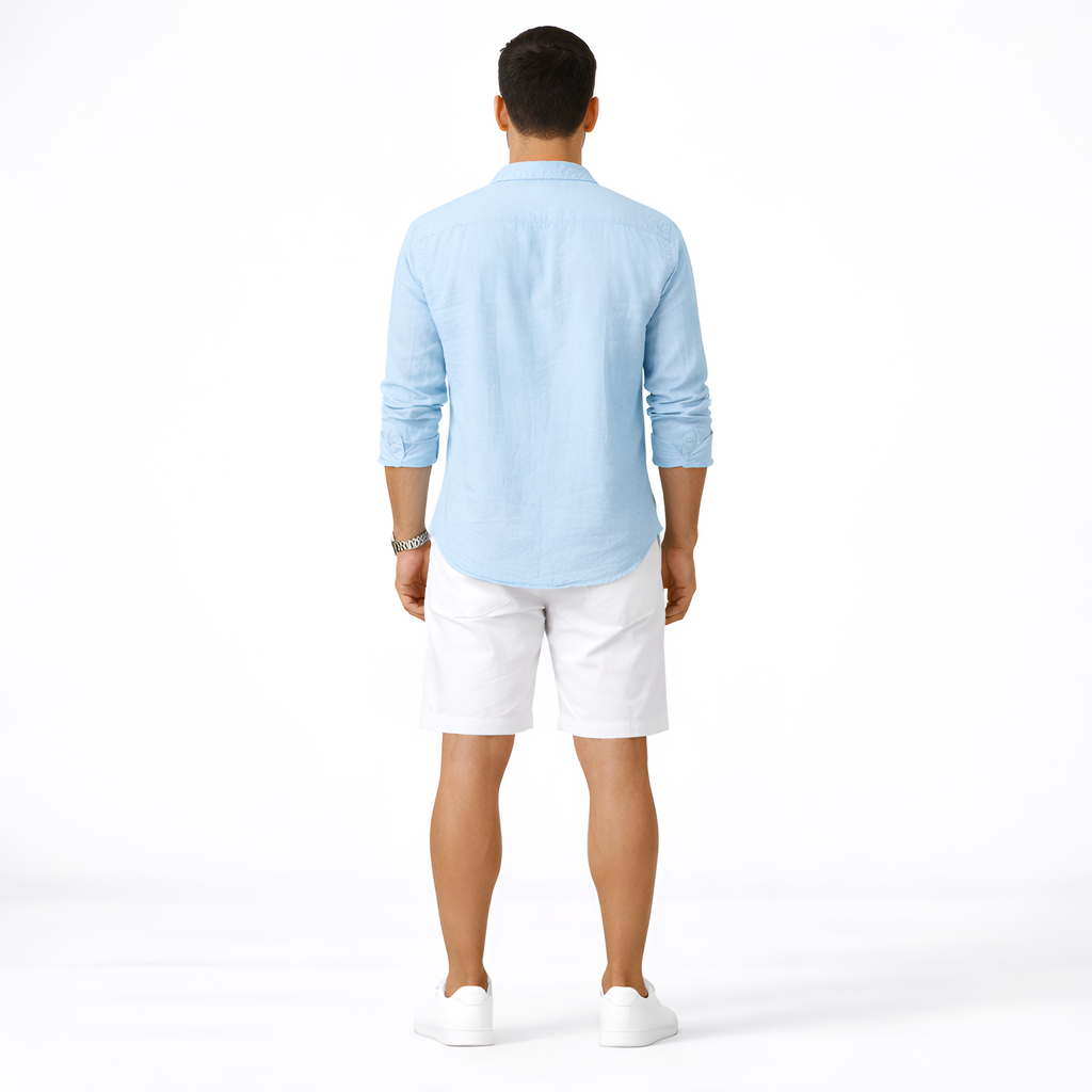 Enzo - Camicia business casual a maniche lunghe