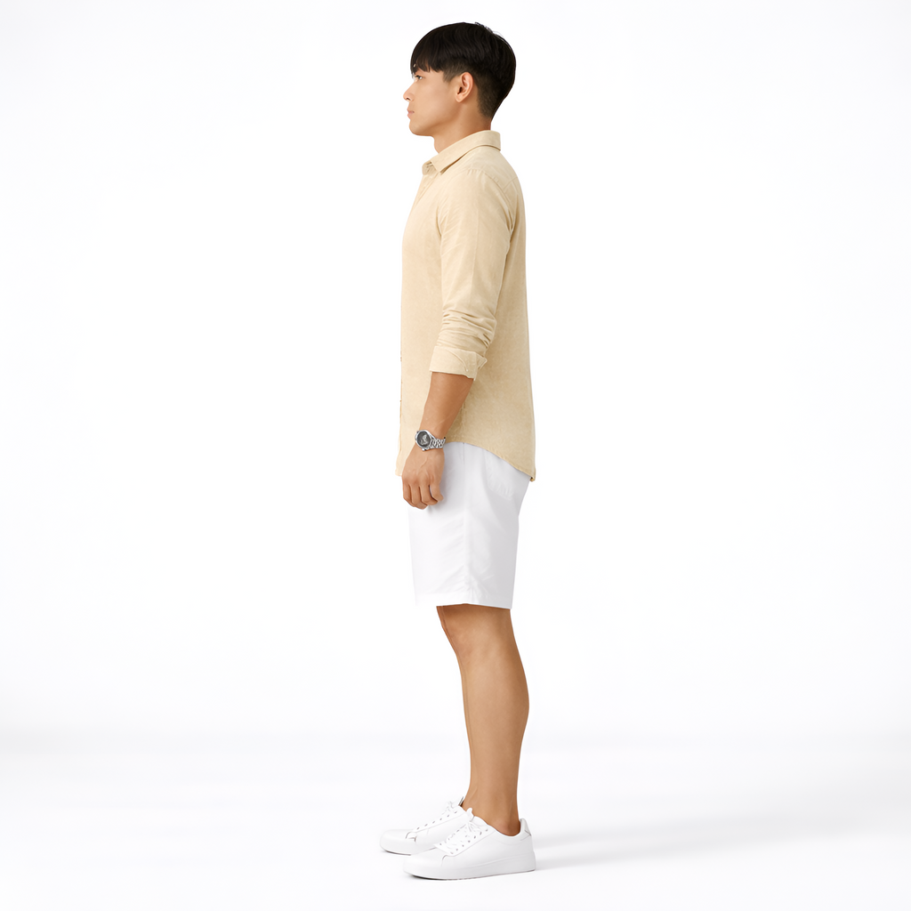 Enzo - Camicia business casual a maniche lunghe