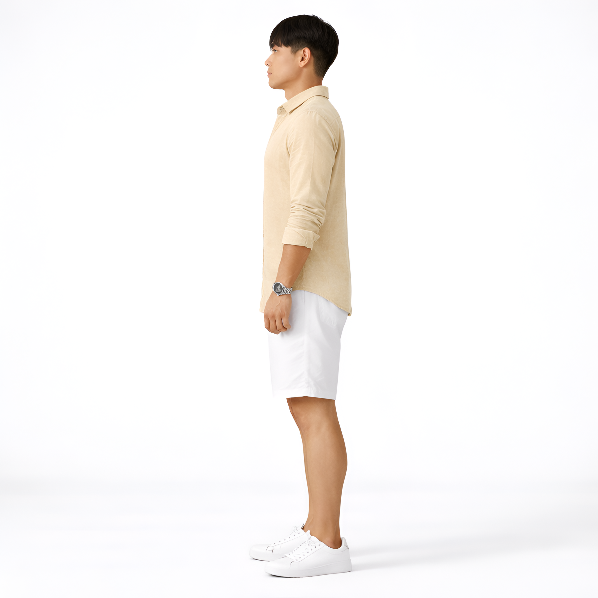 Enzo - Camicia business casual a maniche lunghe