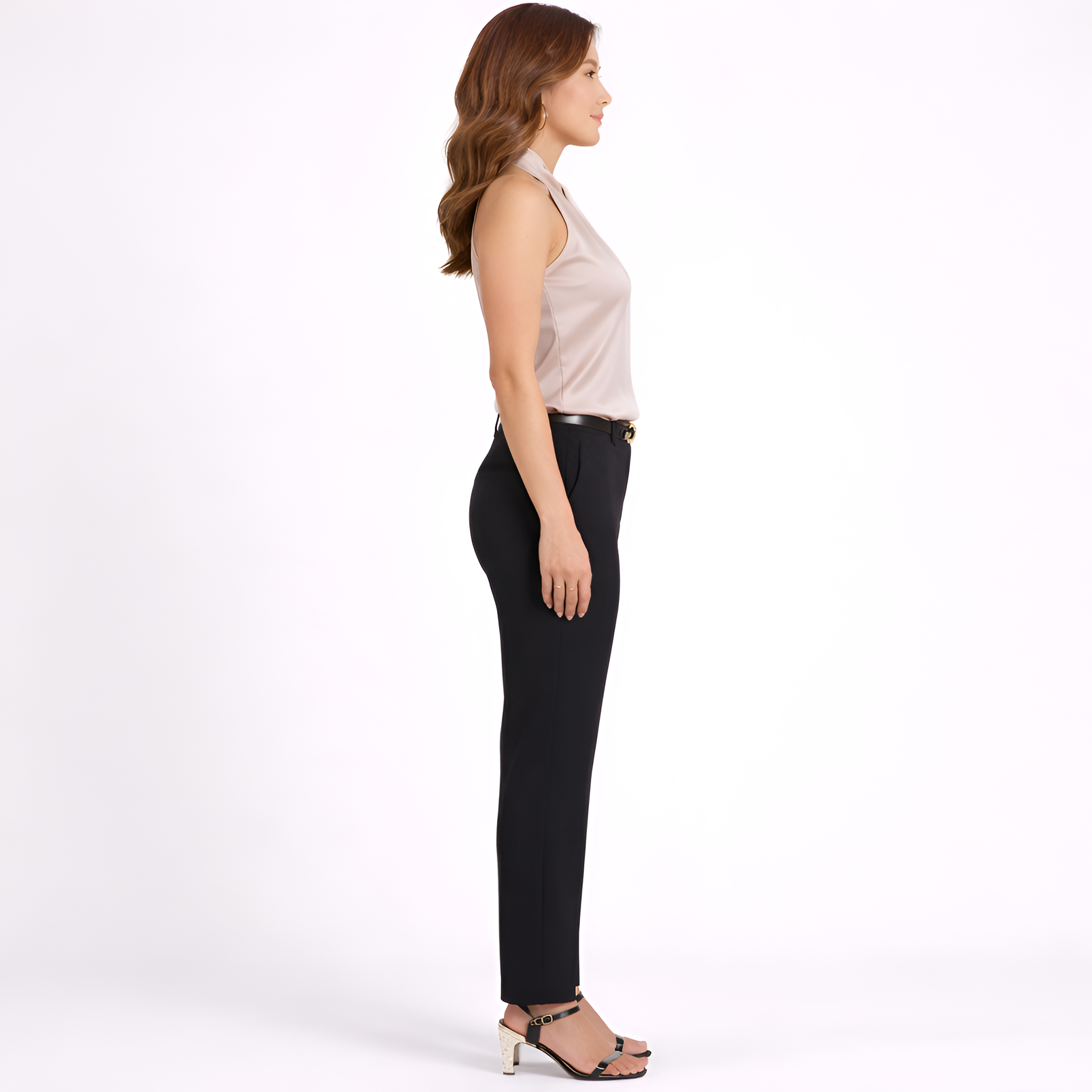 Aurora - Canotta senza maniche in raso